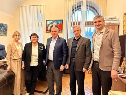 Казаков в редакции журнала «Банковское дело»